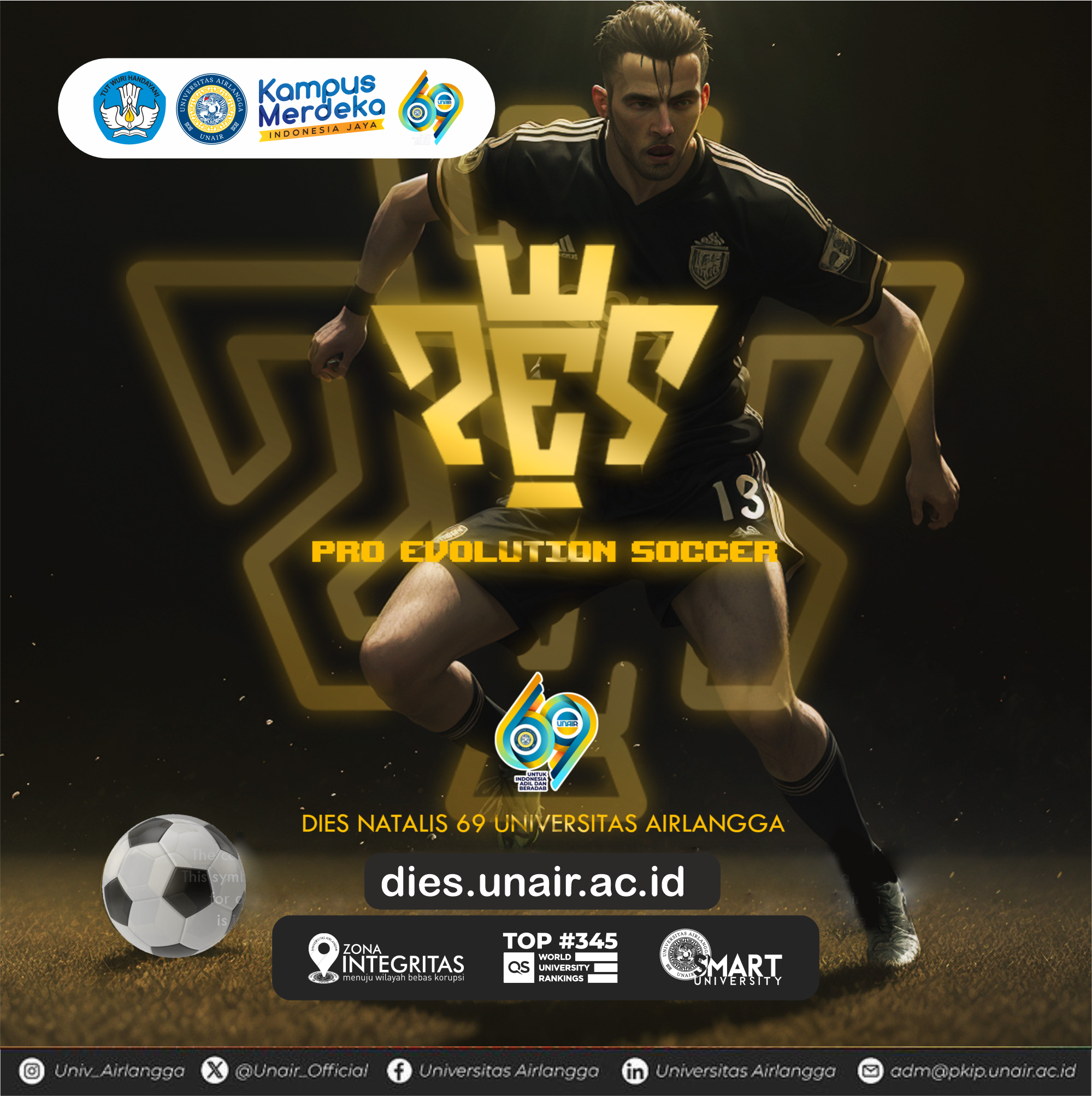 Let the Tournament Begin: Pro Evolution Soccer - Dies Natalis UNAIR